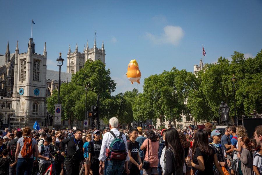 UK-Protest-Trump-Baby-6820