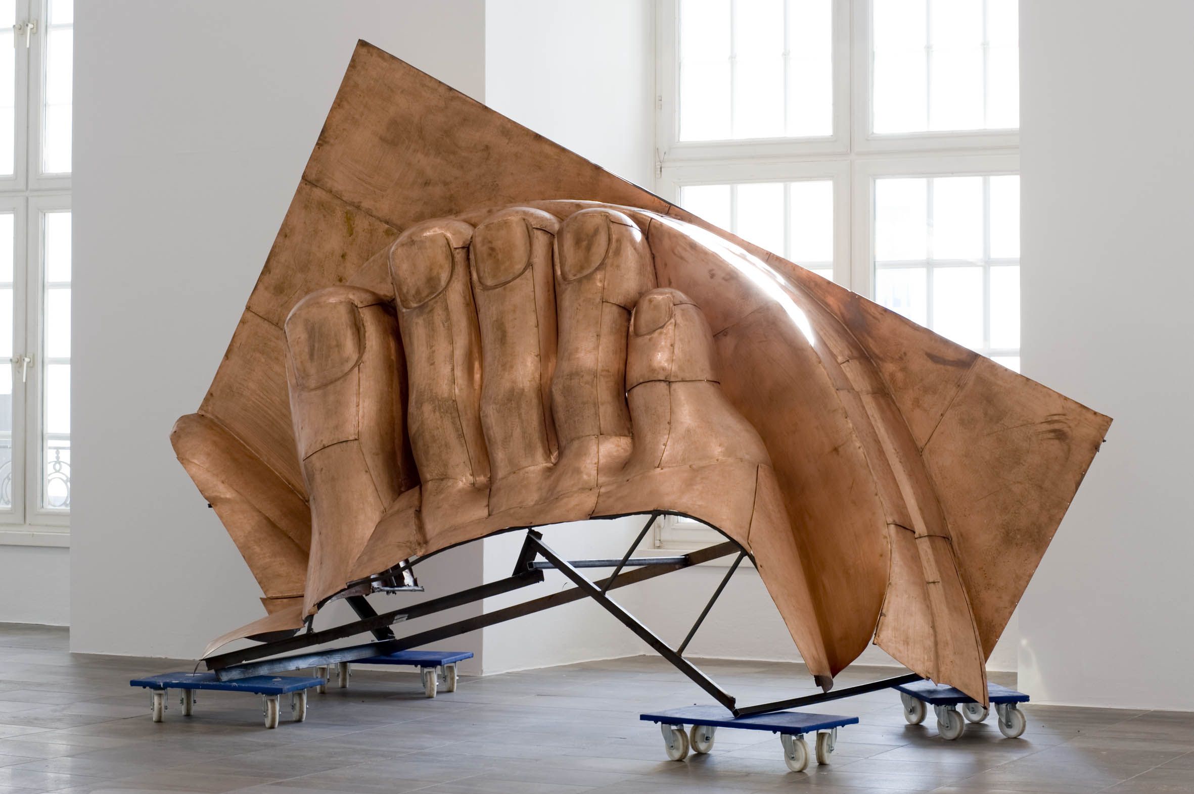 Danh Vo, WE THE PEOPLE (detail), 2011. Courtesy of Galerie Chantal Crousel. Photo: Nils Klinger