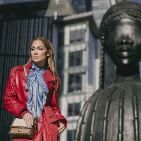 Jennifer Lopez shot for Coach by Juergen Teller, 2020