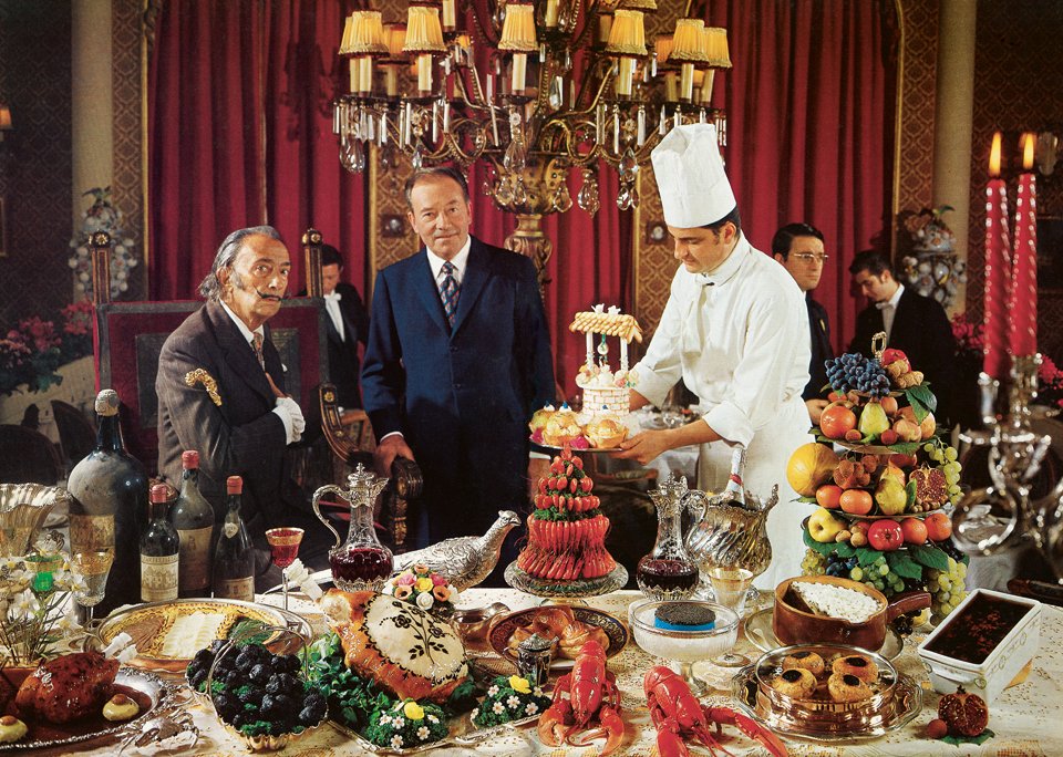 Salvador Dalí, Les Dîners de Gala, 1973 (reprinted 2016). Courtesy Taschen