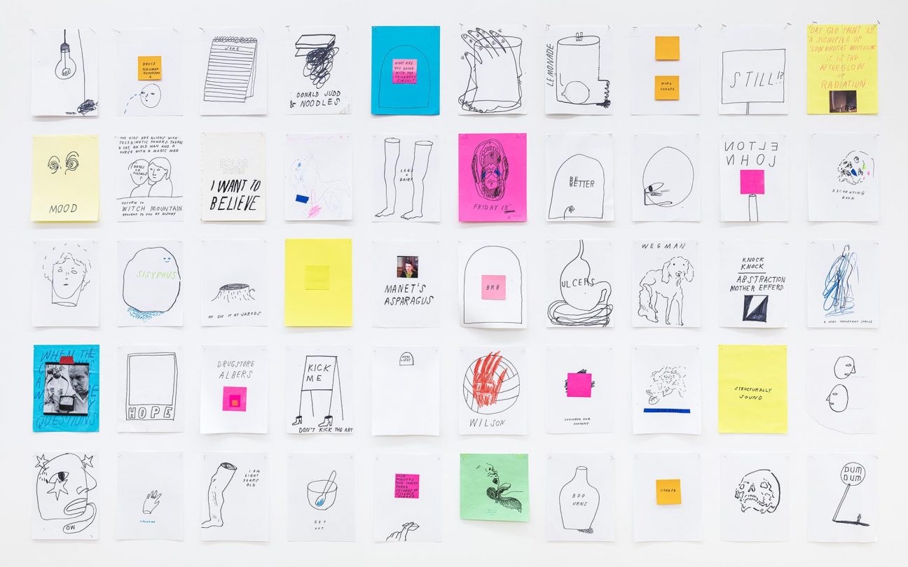 Erin Washington, Excerpts of '100 Drawings in One Hour,' 2019-2020