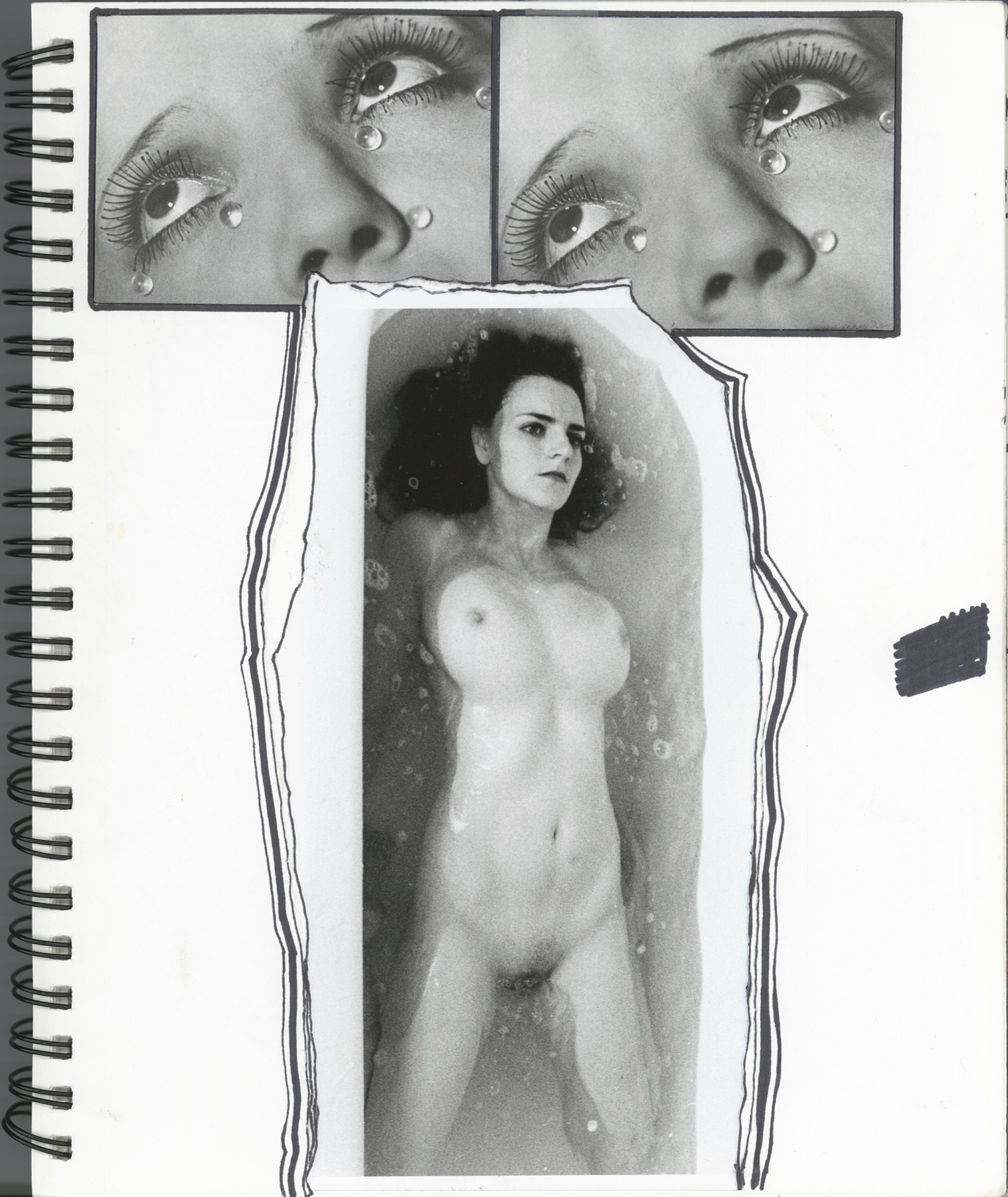 Liv Fontaine, sketchbook page, 2012