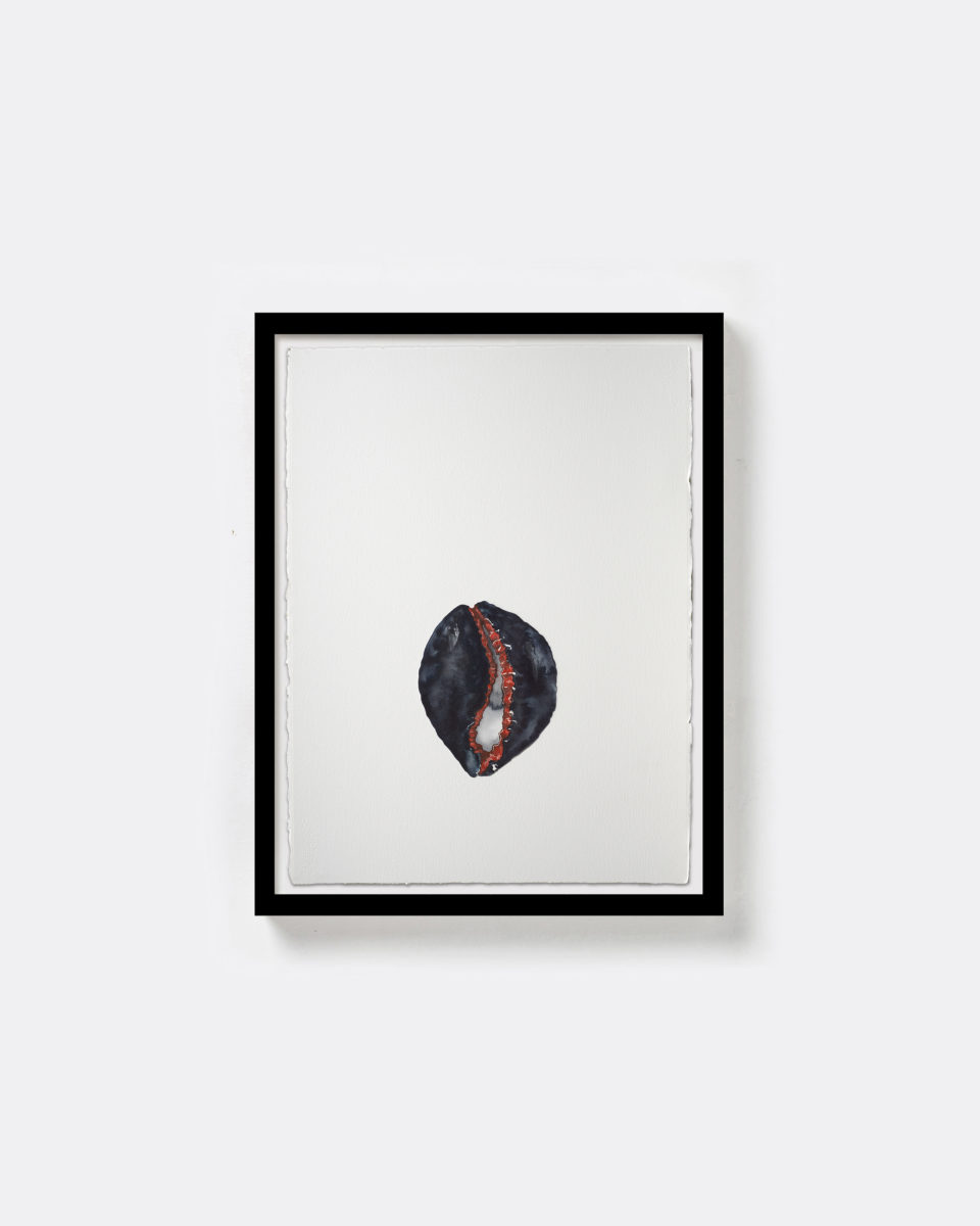 Ludovic Nkoth, Untitled Shell #2, 2020. Courtesy the artist and Luce Gallery