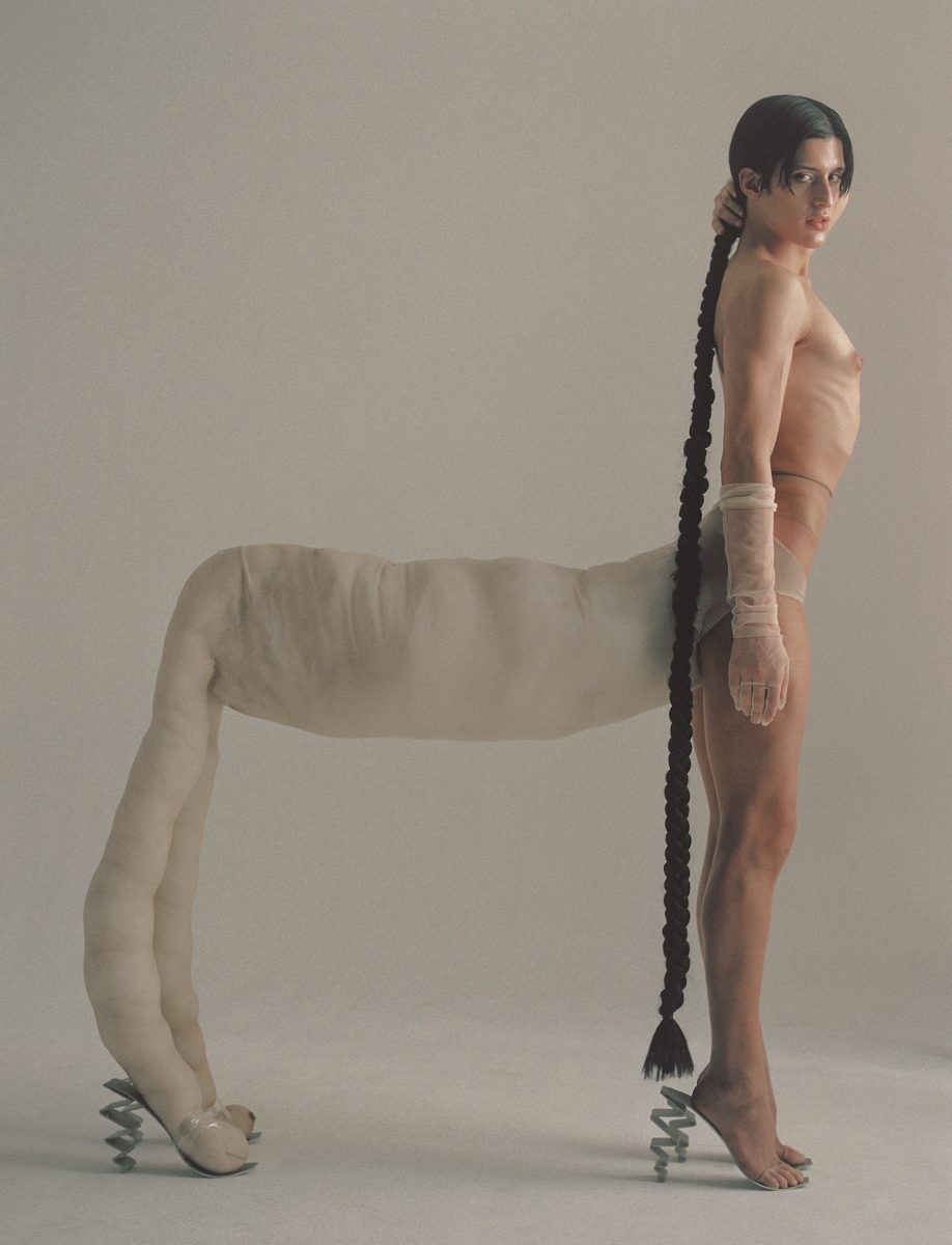 Arca in collaboration with Carlos Sáez for PAPER Mag 2020