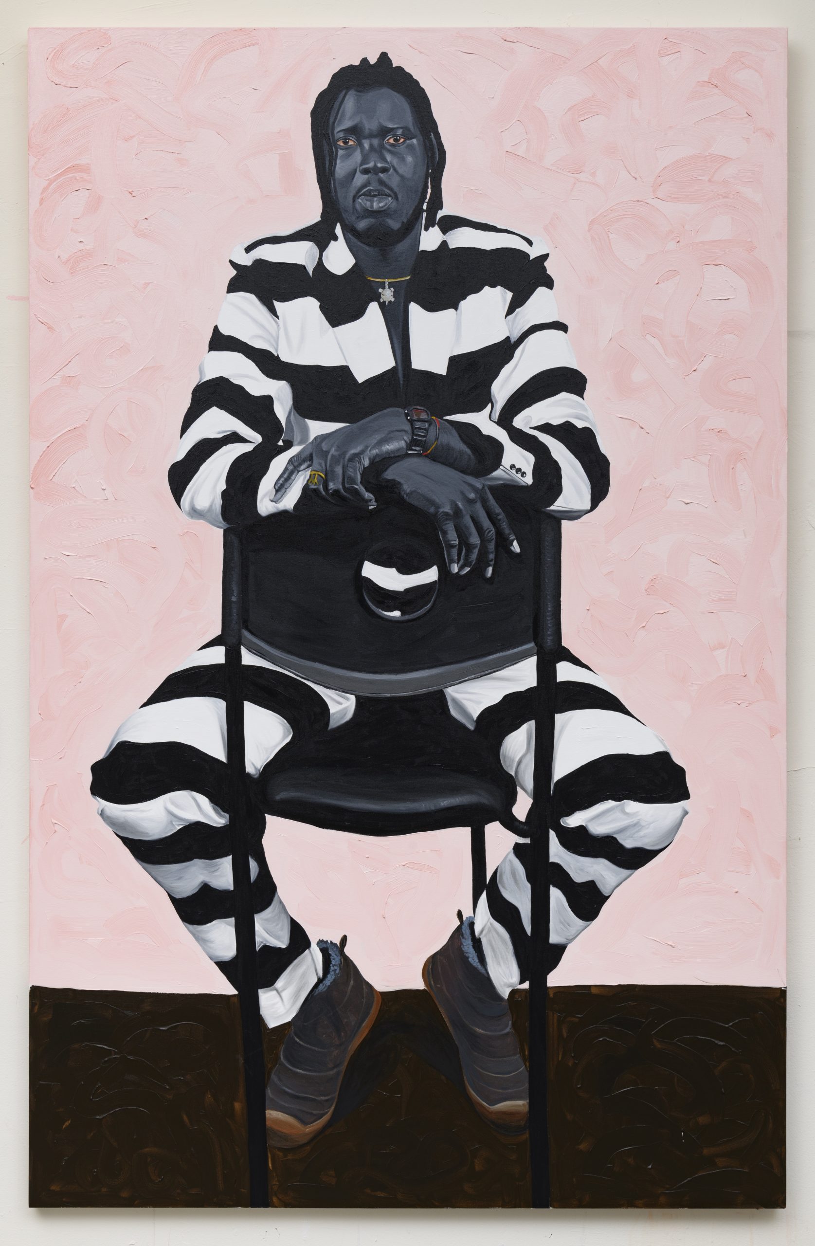 Otis Kwame Kye Quaicoe, The Artist II, Kwesi Botchway, 2019. Courtesy the artist and Roberts Projects, LA