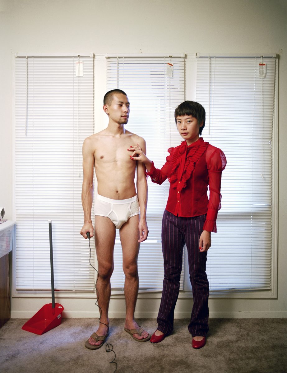 Relationships Work Best When Each Partner Knows Their Proper Place, from the Experimental Relationship series, 2008 © Pixy Liao