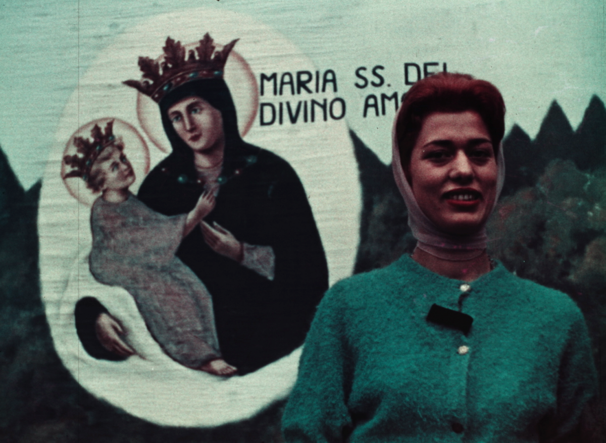 Cecilia Mangini, Divino Amore, 1963 (film still). Courtesy Another Gaze
