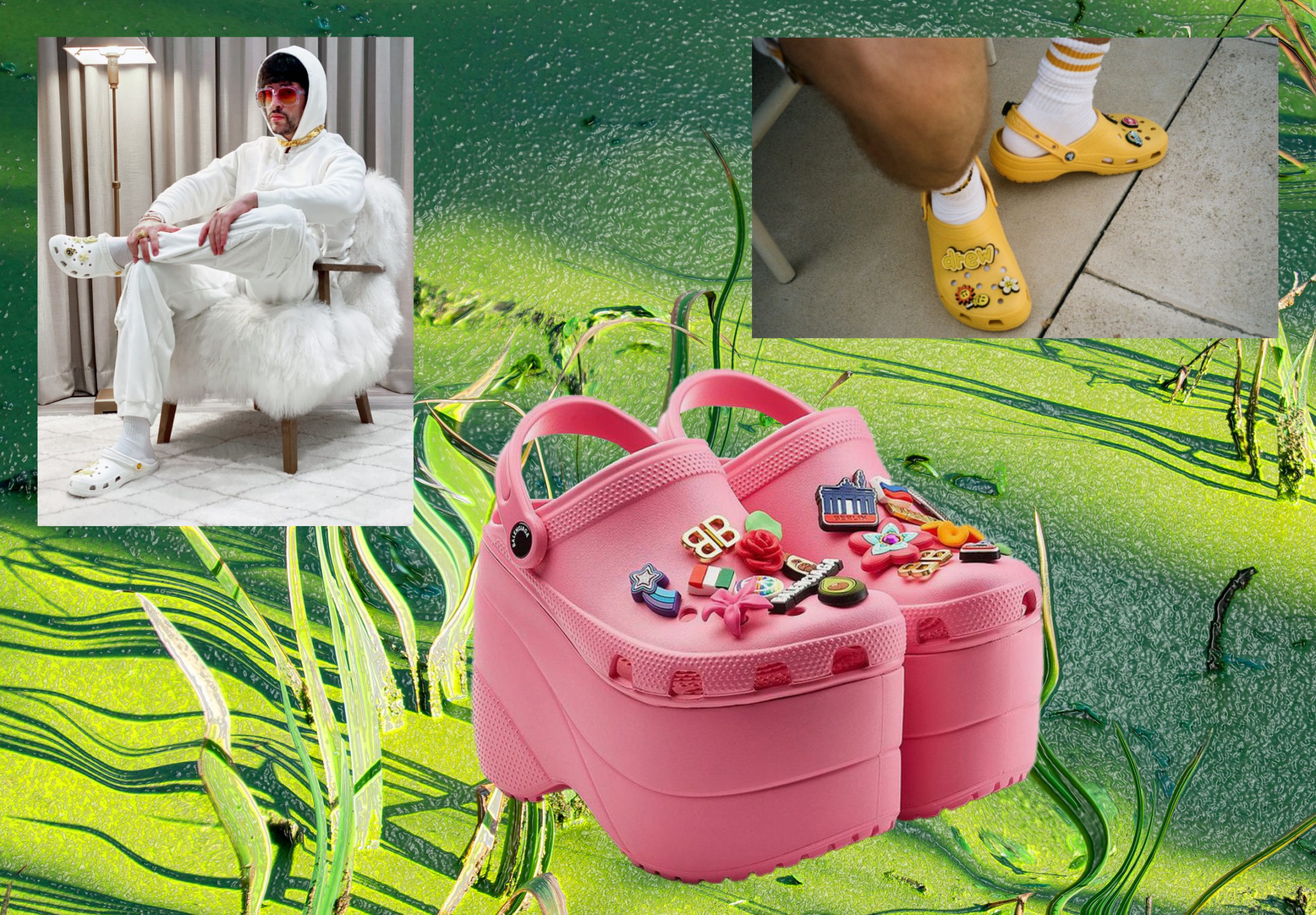 How to Wear Crocs, According to Nicki Minaj, Bad Bunny, Post