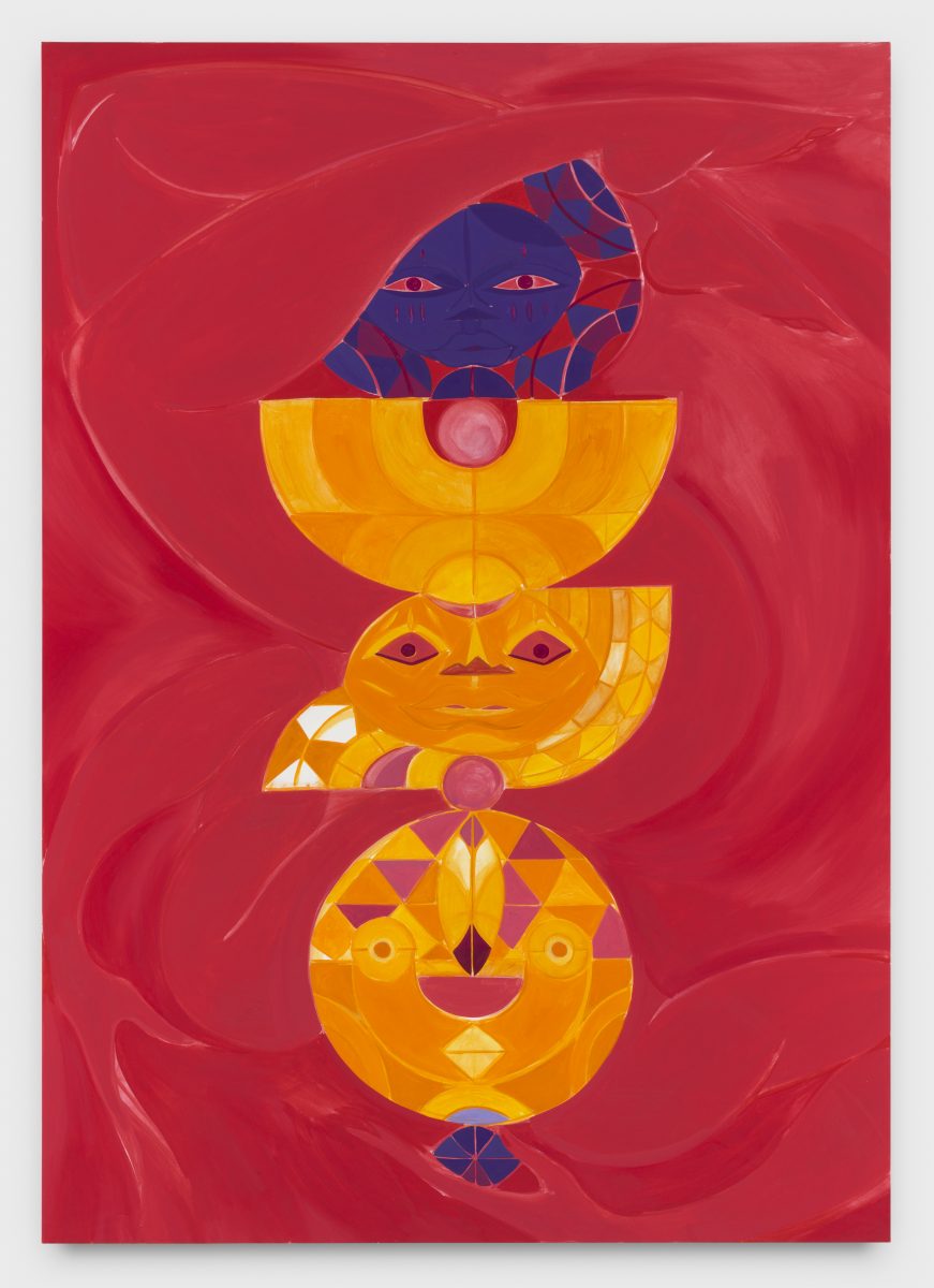 Tunji Adeniyi-Jones, Red Ancestor II, 2020