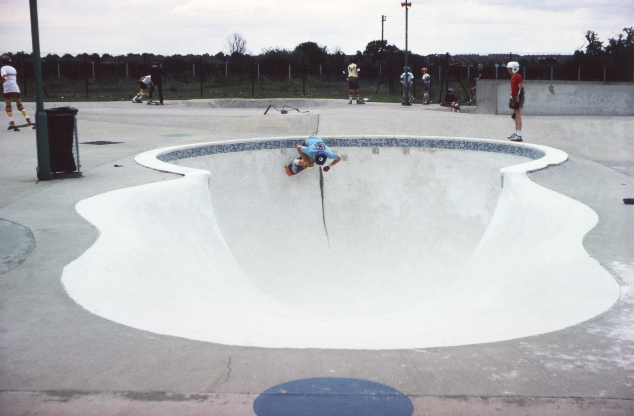 Iain Borden, 1980. Rom skatepark. Copyright the artist