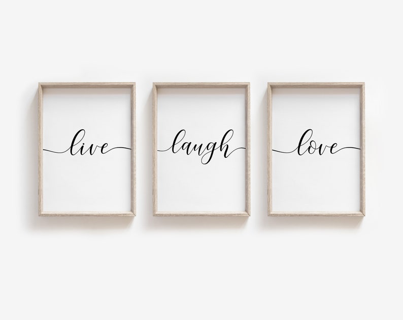 Mariposa Live Laugh Love Frame