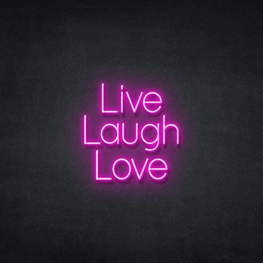 This Is the Origin of Live, Laugh, Love