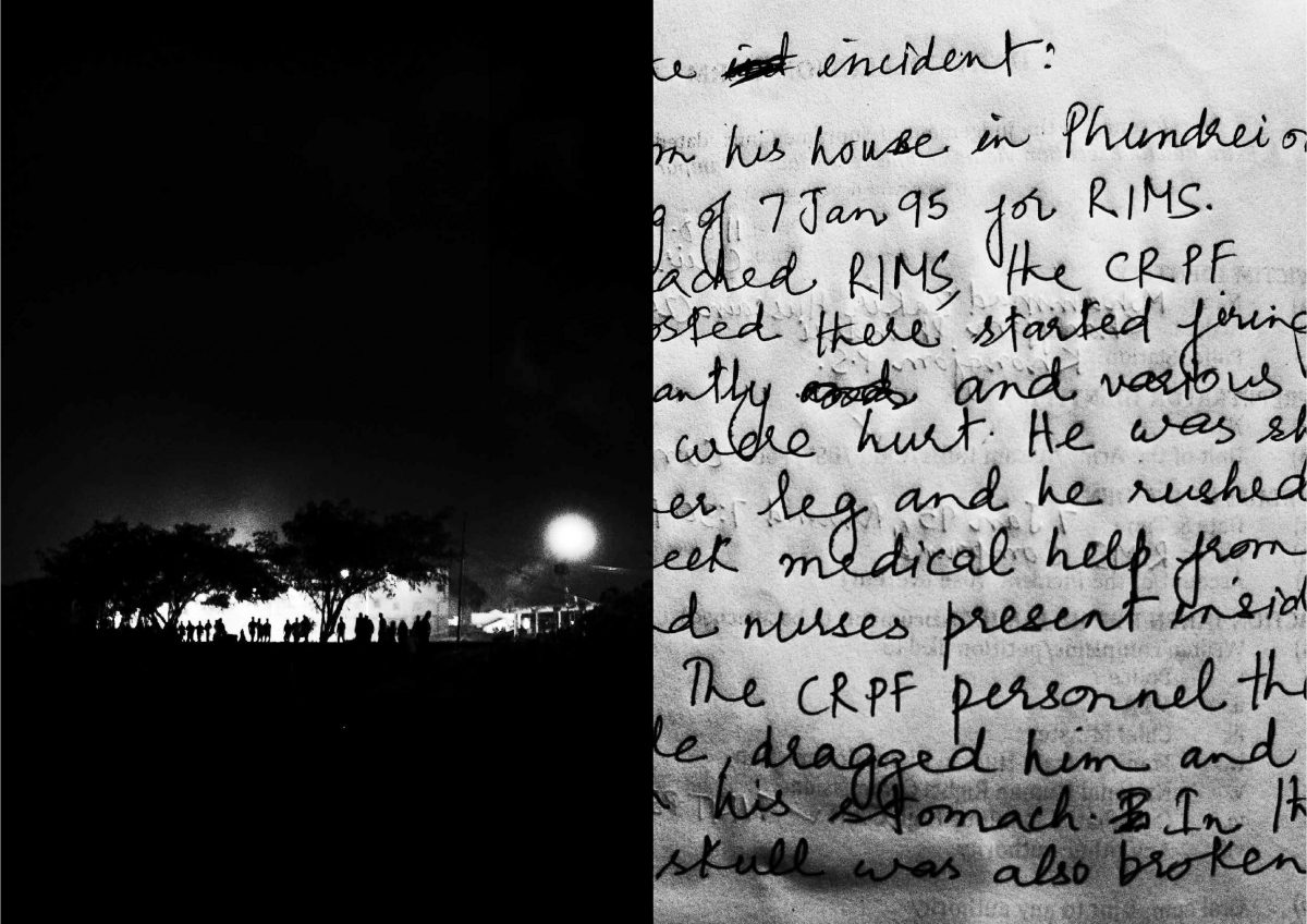 Left: Imphal West, 2016; right: Account of the Incident
Data Collection Form
EEVFAM Archives 