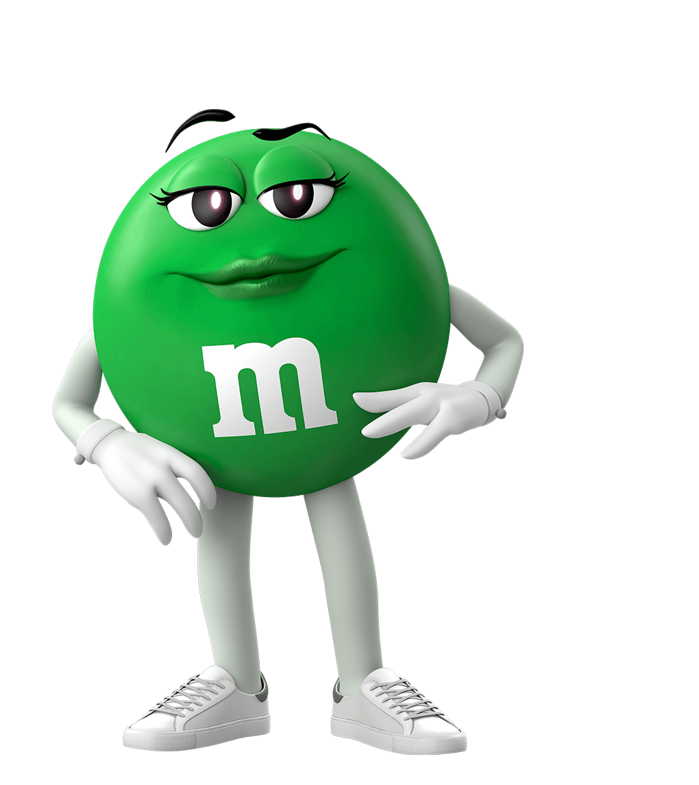 Sexy Green M&M