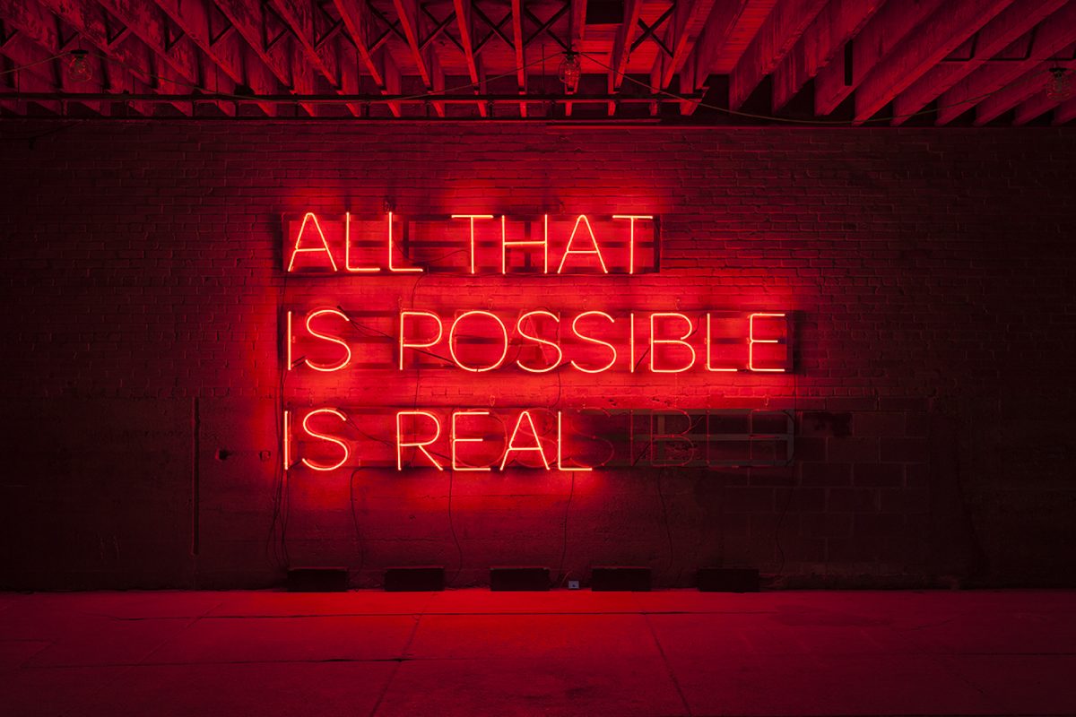 Alicia Eggert, All That Is Possible Is Real