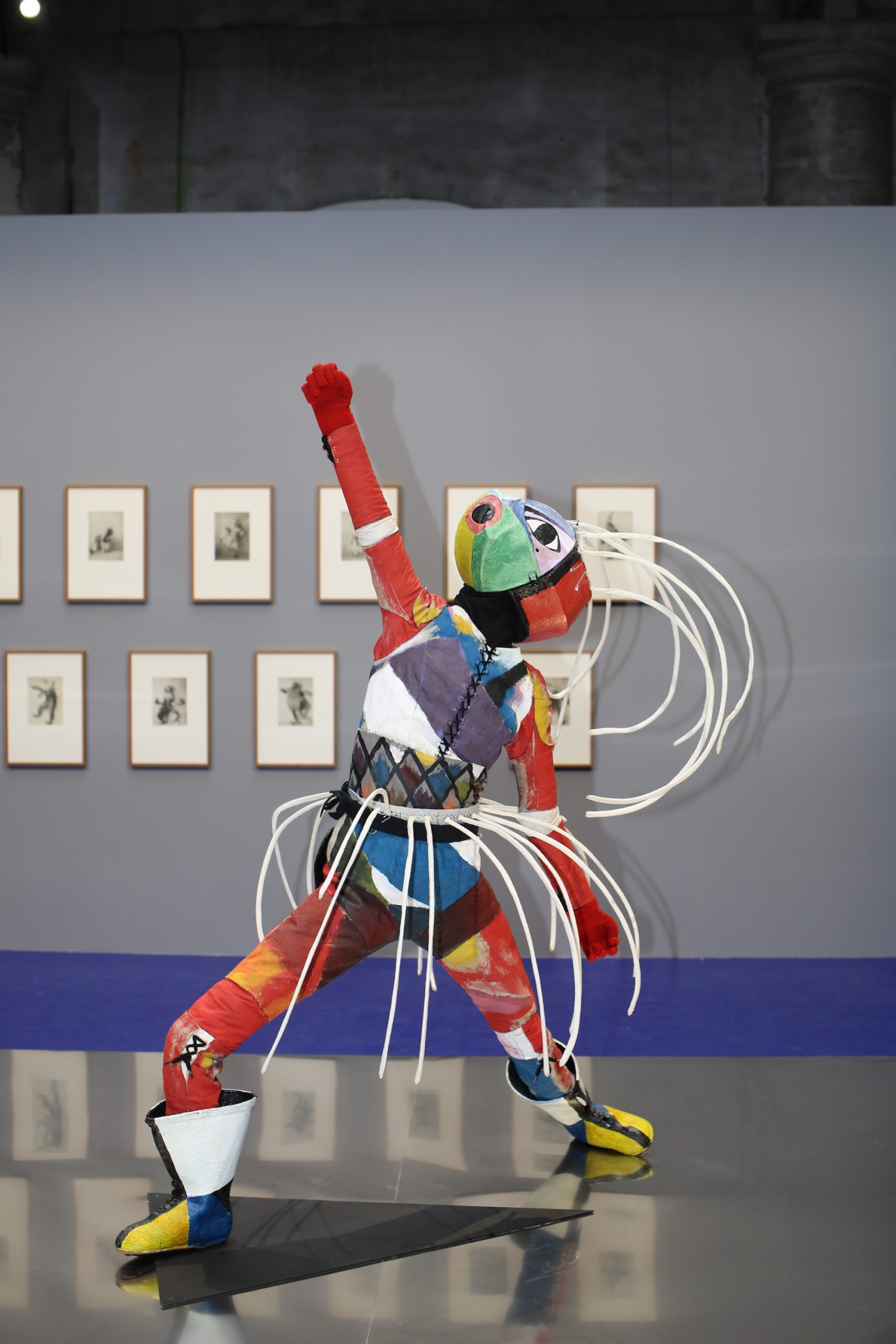 Weimar-era costumes by Lavinia Schulz and Walter Holdt at the Venice Arsenale. Photo by Louise Benson