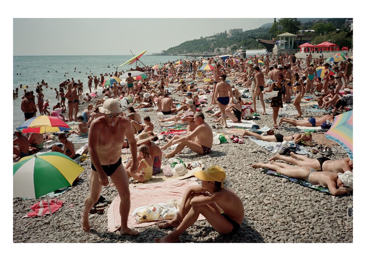 Yalta Beach, Crimea, 2000. C-type