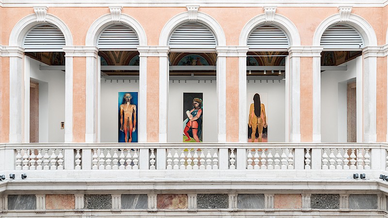 Marlene Dumas â€œopen-endâ€ at Palazzo Grassi, Venice. Â© Palazzo Grassi Â© Marlene Dumas. Photo by Marco Cappelletti and Filippo Rossi