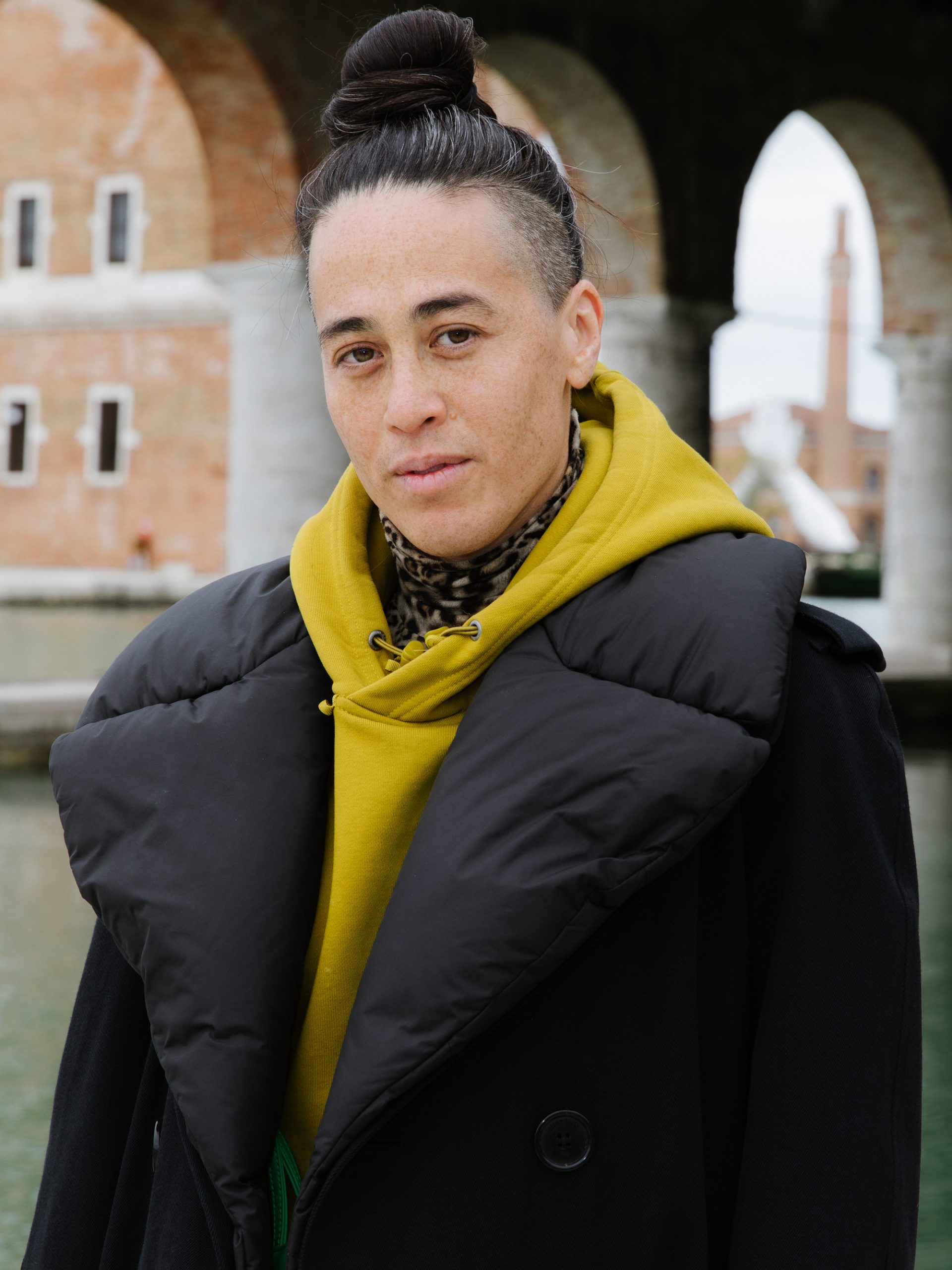 Wu Tsang photographed in Venice by Diana Pfammatter for Elephant 