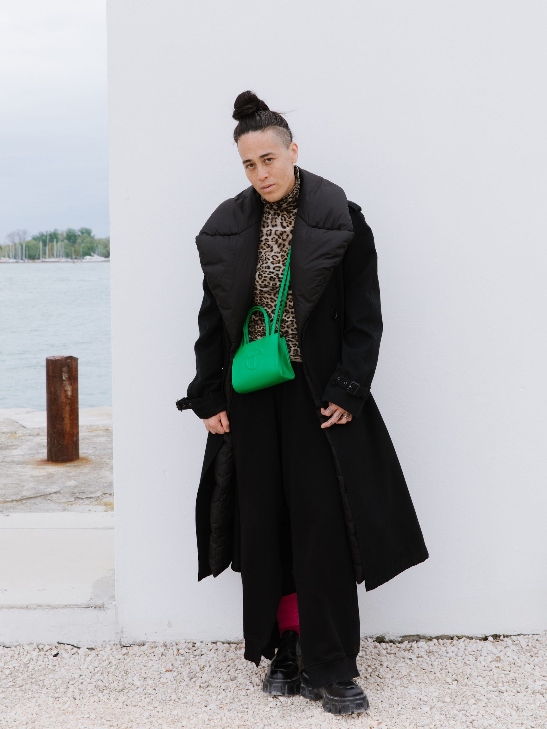 Wu Tsang photographed in Venice by Diana Pfammatter for Elephant