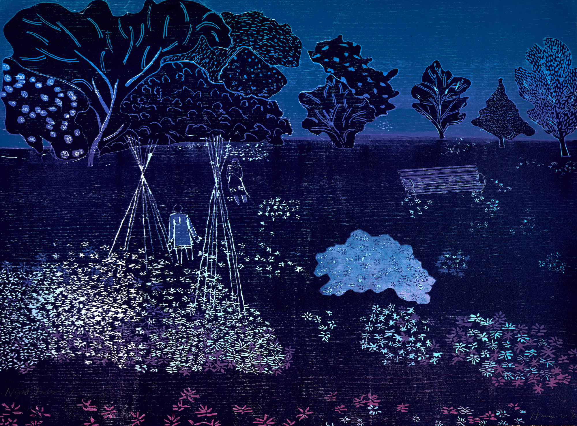 Tom Hammick, Night Falls, 2022