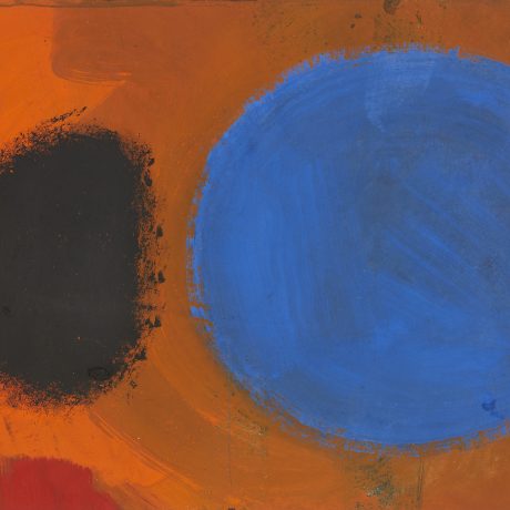 Wilhelmina Barns-Graham, Blue, Black, Red and Orange, 1964