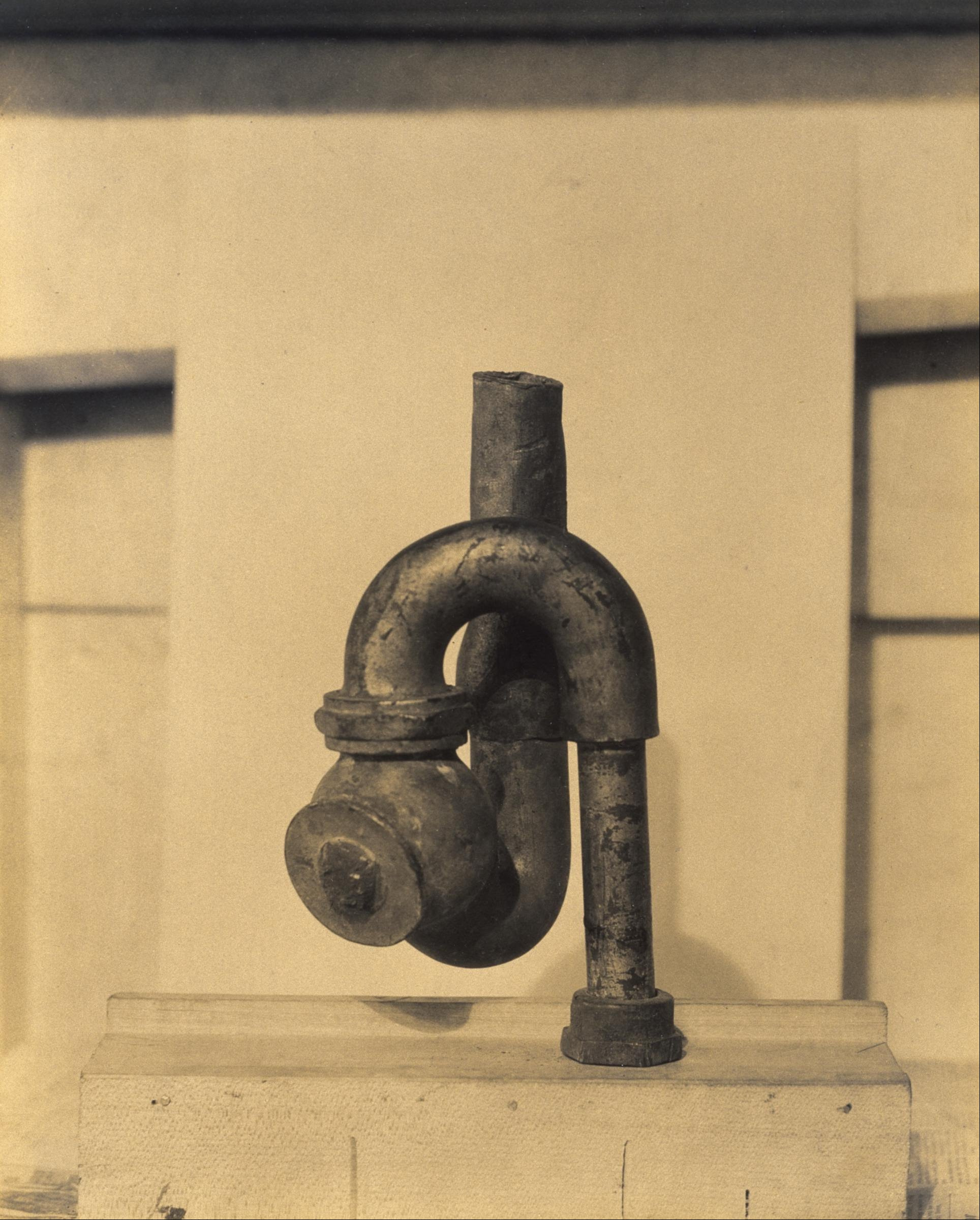 A work by Baroness Elsa von Freytag-Loringhoven and Morton Schamberg