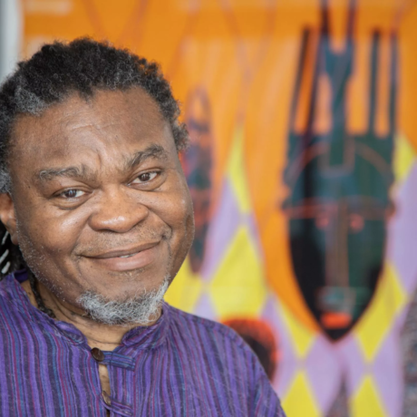 Portrait of Yinka Shonibare CBE RA. Image courtesy of G.A.S. Foundation. Photography by Andrew Esiebo. Image © G.A.S. Foundation and Andrew Esiebo (1) (1)