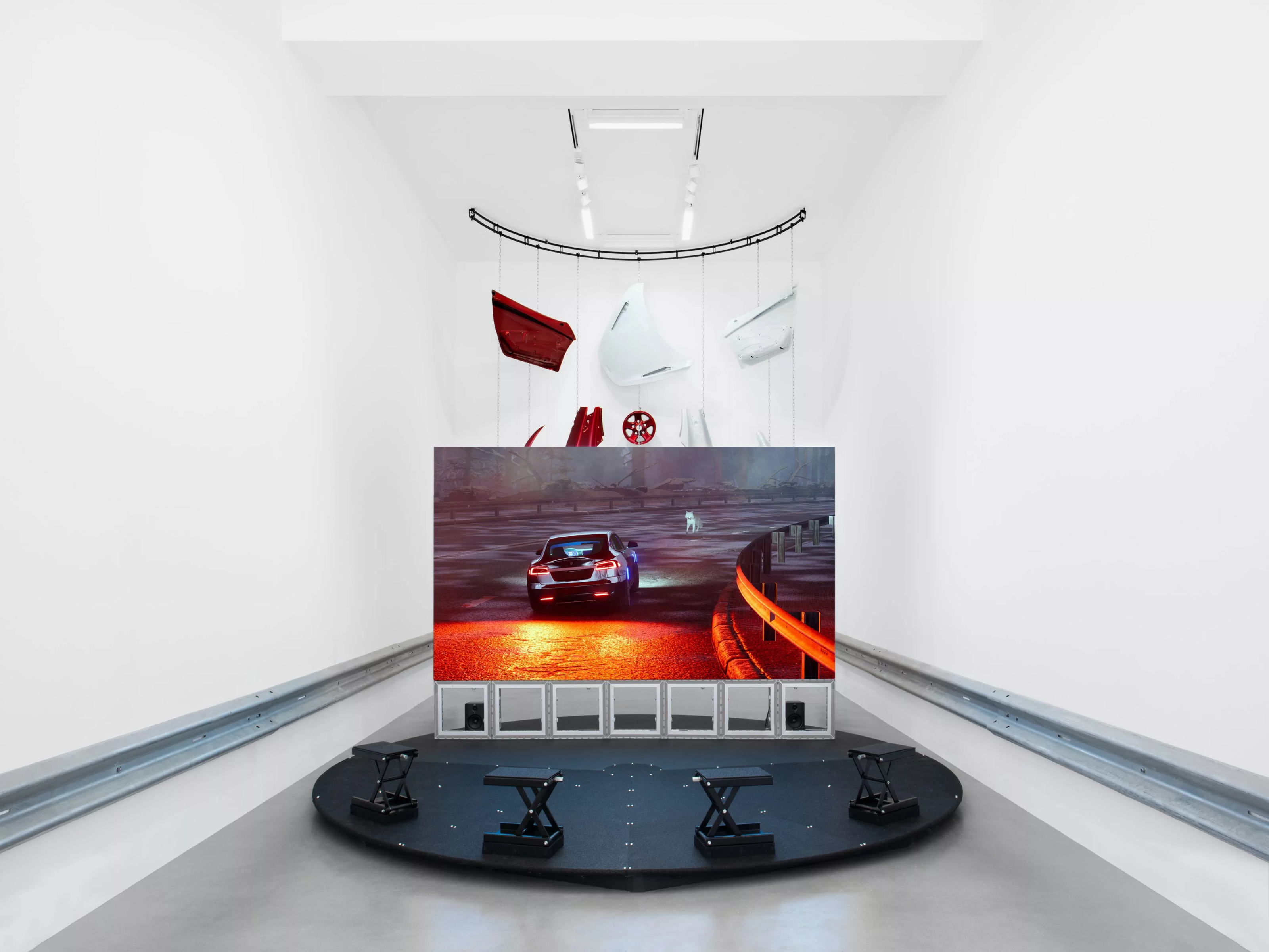 01_LawrenceLek_Black-Cloud-Highway_Solo-Exhibition_Sadie-Coles-HQ_2023_Photo-Katie-Morrison