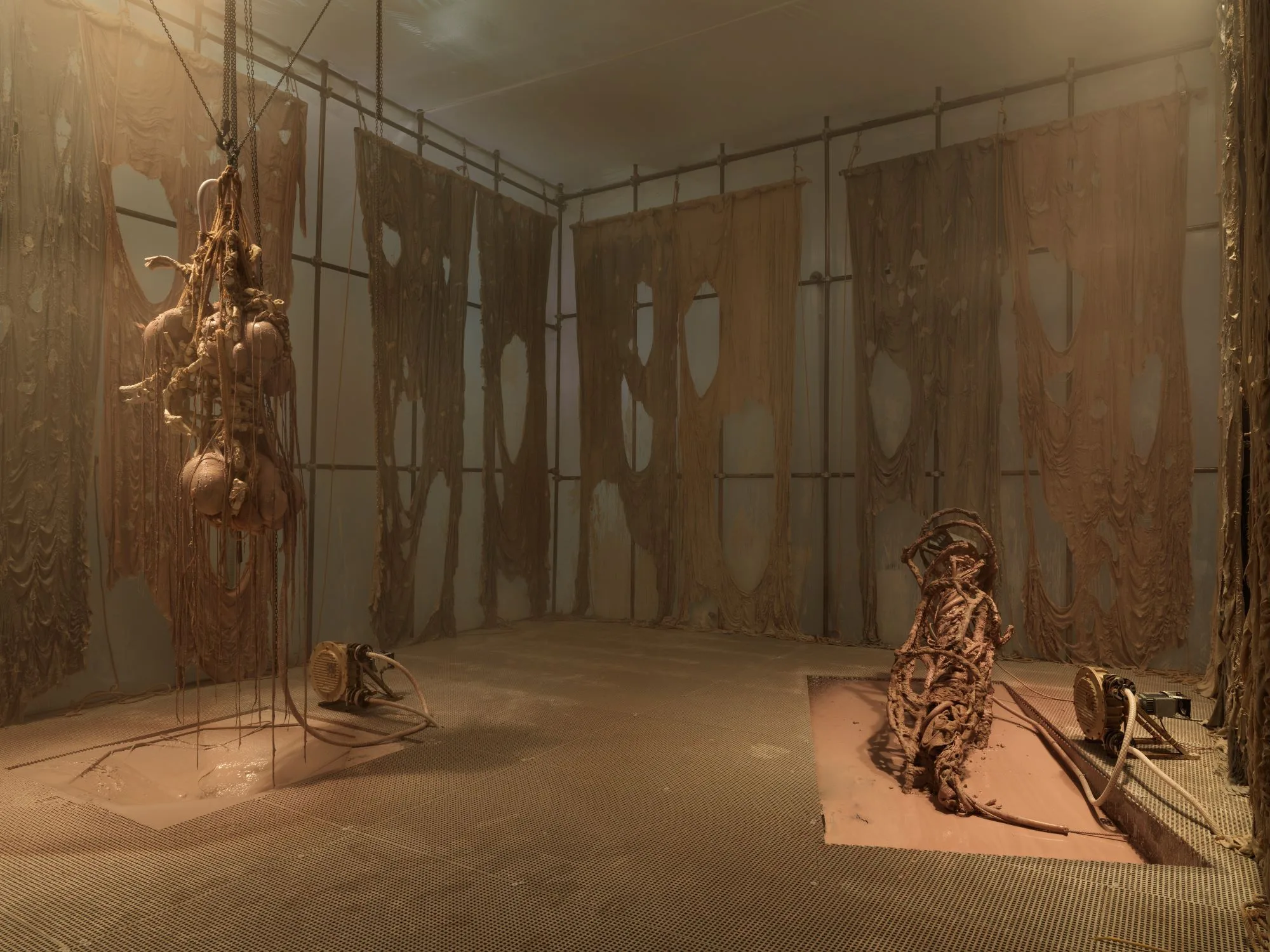 2. Mire Lee Black Sun, 2023. Exhibition view New Museum, New York. Courtesy...