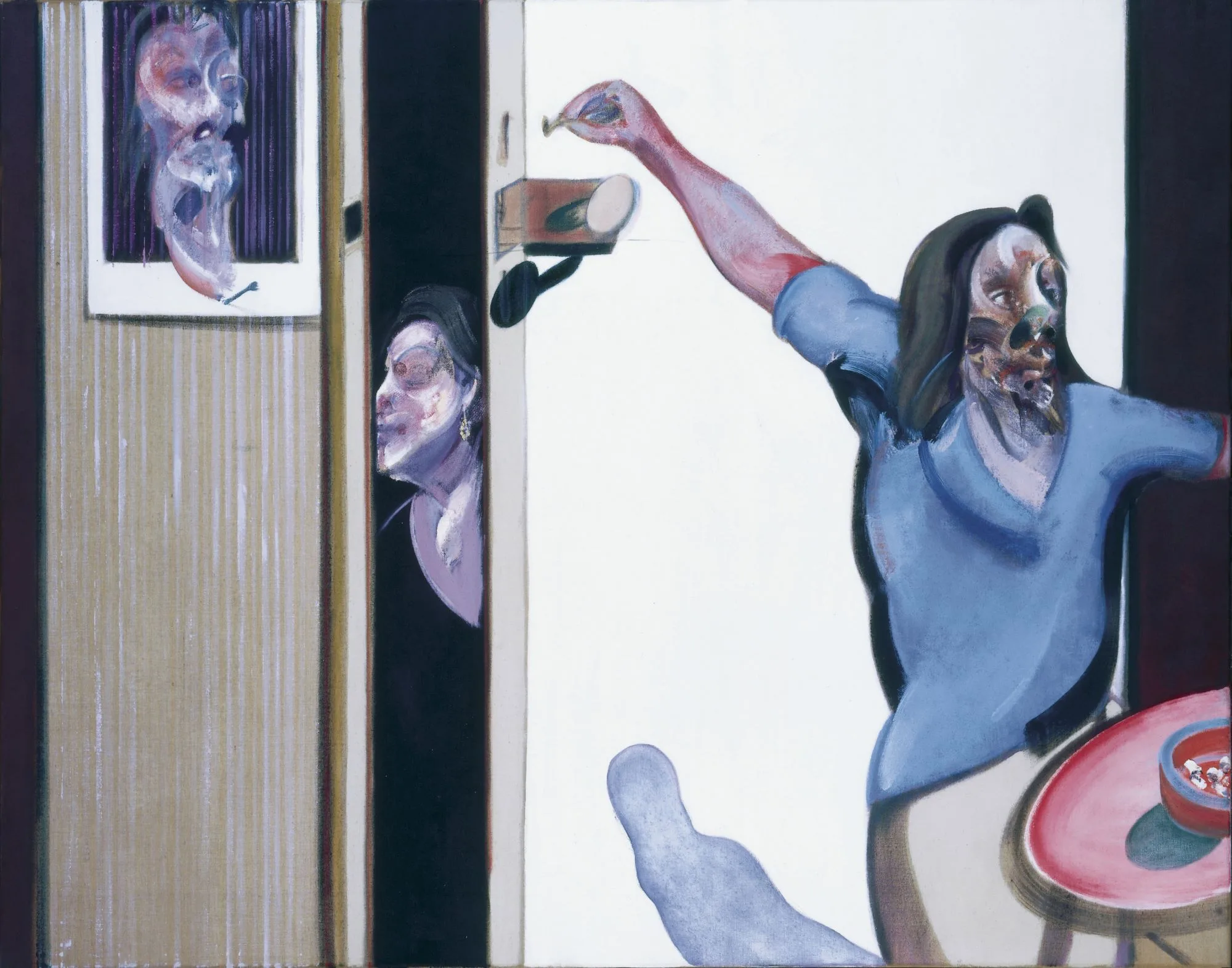 Francis Bacon_Three Studies of Isabel Rawsthorne_1967