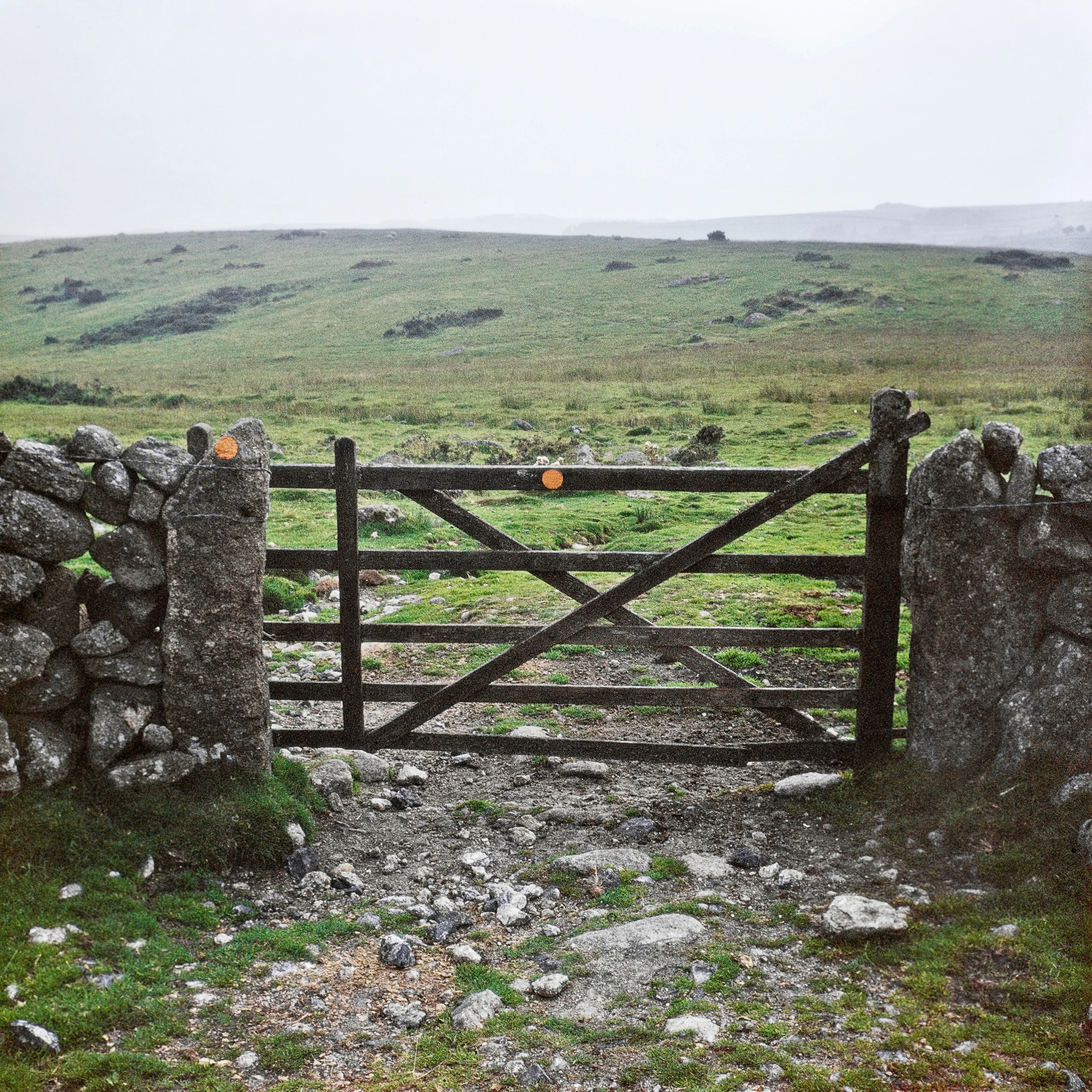 (8) Nancy Holt, Trail Markers, 1969, printed 2012 (Dartmoor, RAMM, Exeter, 2024) Â© Holt Smithson Foundation, Licensed by Artists Rights Society, New York